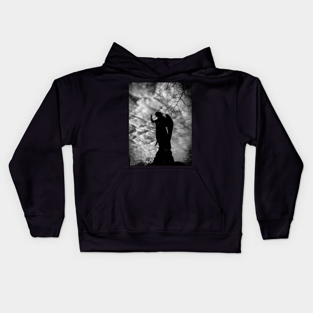 Shadows in the night Kids Hoodie by magamarcas